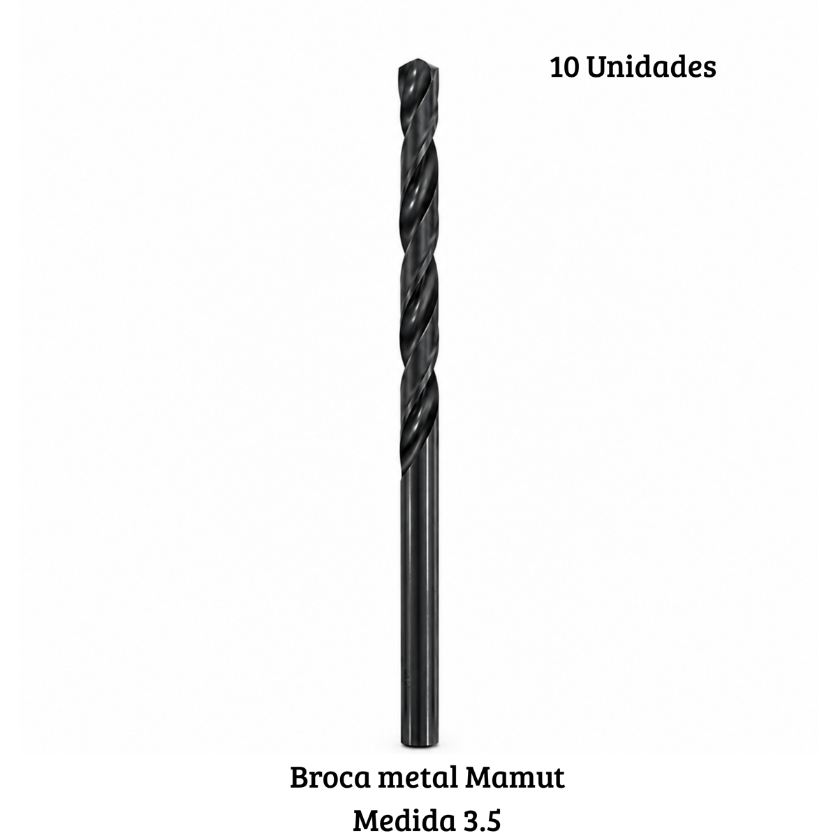 Brocas Metal Mamut Medida 3.5 Paquetes de 10 un