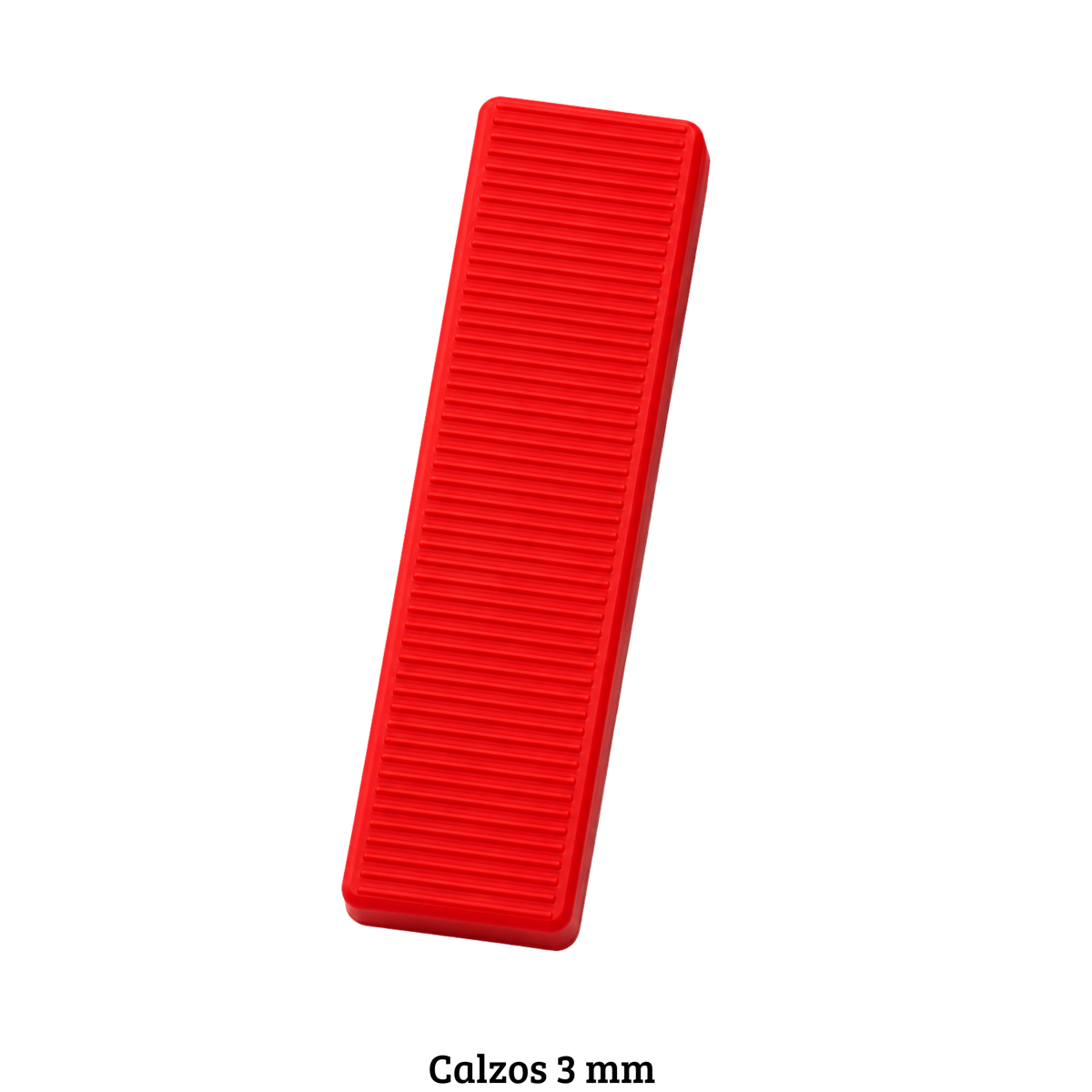 Calzo 3mm Rojo
